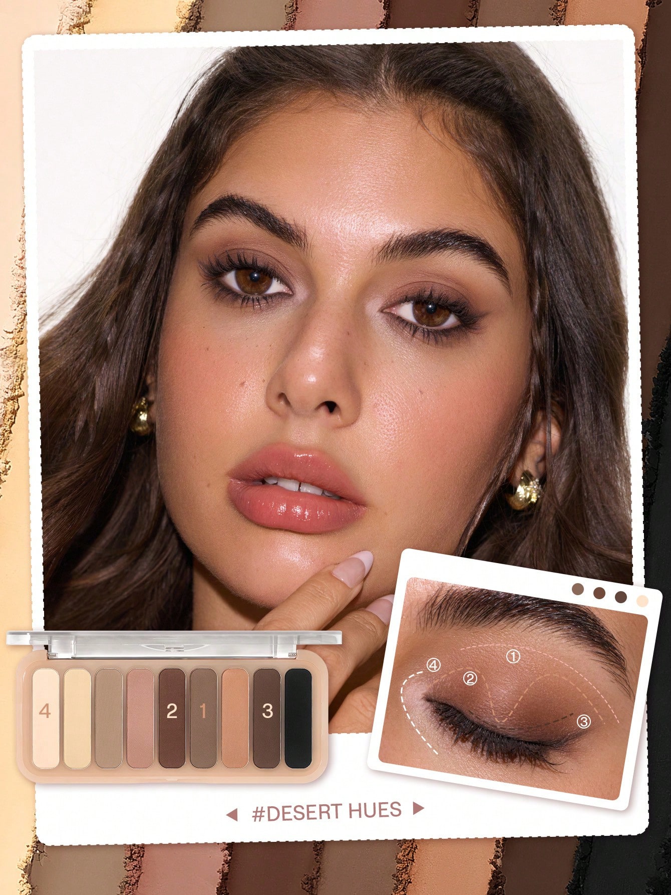 پالت سایه شیگلم Desert Hues Palette 1 Desert Hues Palette 1785628925672 پالت سایه شیگلم Desert Hues Palette