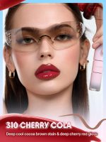 رژلب پیل آف و لیپ گلاس دوطرفه شیگلم Line to Shine رنگ Cherry Cola