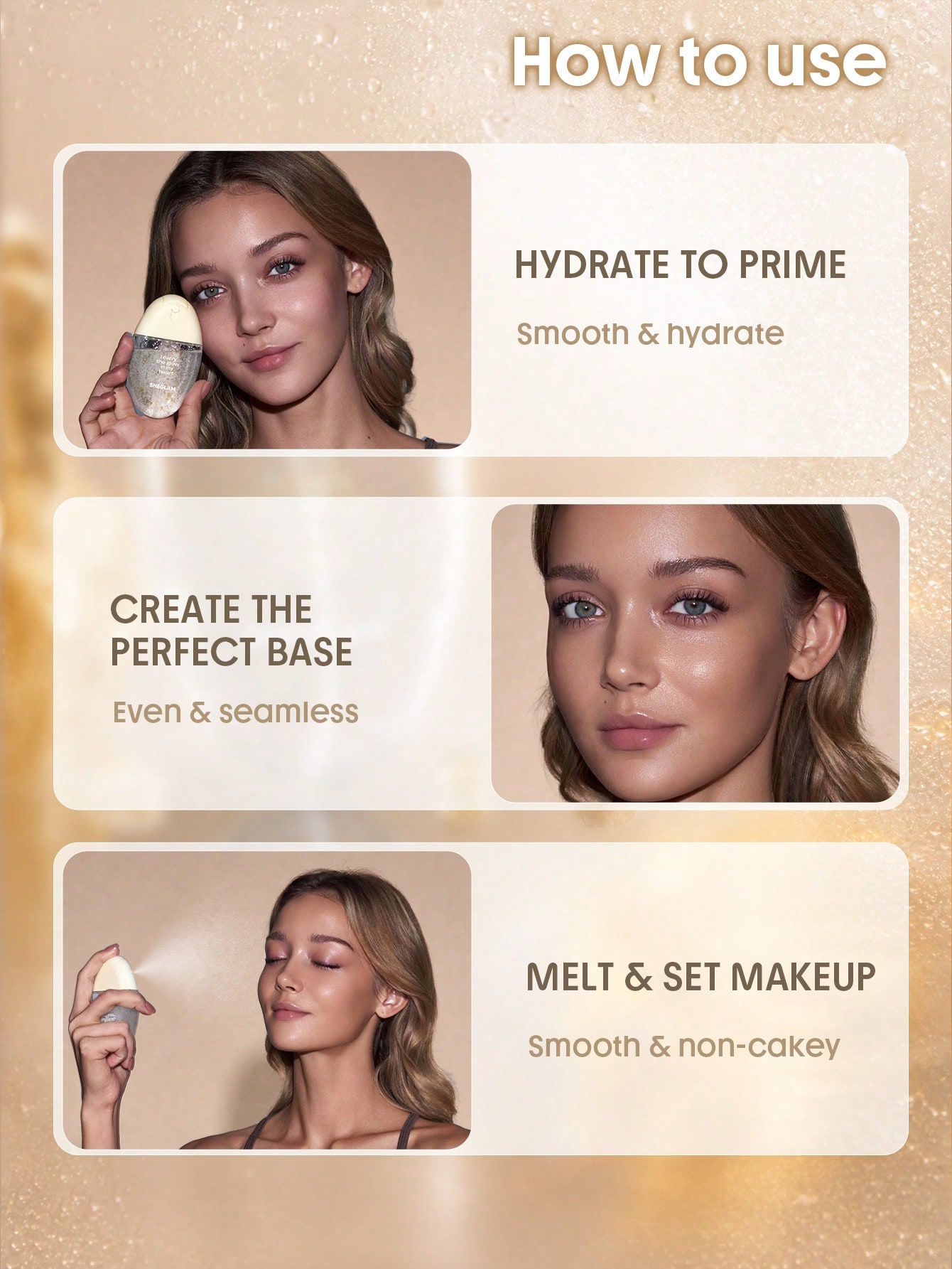 اسپری فیکس آرایش شیگلم با PDRN مدل Crystal Intentions 2 PDRN Crystal Intentions 1785628593483 اسپری فیکس آرایش شیگلم با PDRN مدل Crystal Intentions