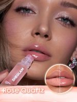 لیپ اویل رولی شیگلم مدل Rose Quartz