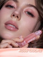 لیپ اویل رولی شیگلم مدل Rose Quartz