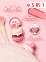 رژگونه استمپی پنجه گربه ای شیگلم Sheglam Cutie Paw Blush رنگ Berry flirt