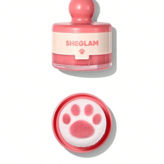 رژگونه استمپی پنجه گربه ای شیگلم Sheglam Cutie Paw Blush رنگ Hot Topic