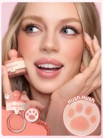 رژگونه استمپی پنجه گربه ای شیگلم Sheglam Cutie Paw Blush رنگ Hush Hush