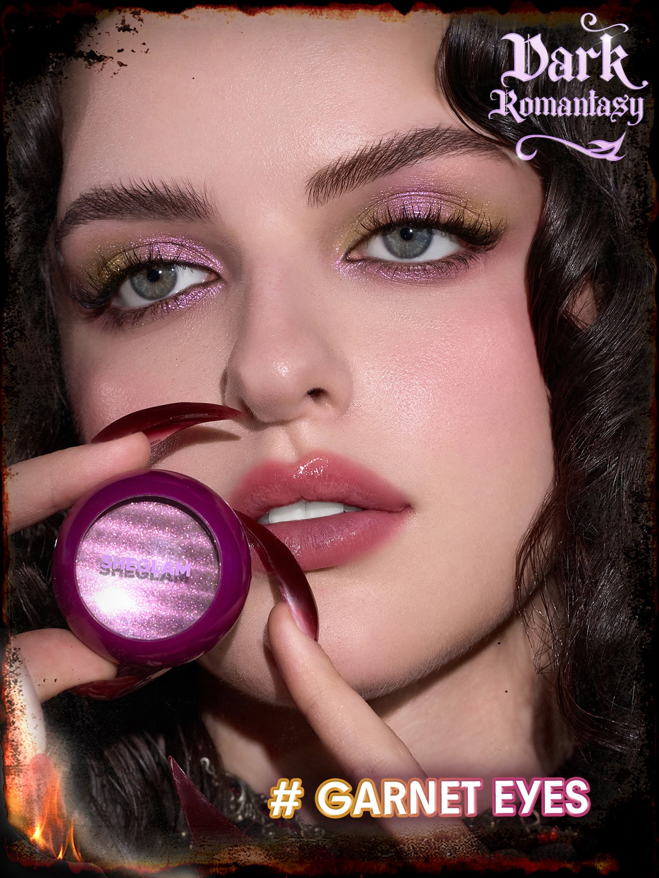 سایه چشم شیگلم دو کروم از کالکشن Dark Romantasy رنگ Garnet Eyes 2 Dark Romantasy Garnet Eyes 1788726075260 سایه چشم شیگلم دو کروم از کالکشن Dark Romantasy رنگ Garnet Eyes