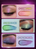 سایه چشم شیگلم دو کروم از کالکشن Dark Romantasy رنگ Garnet Eyes