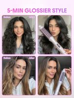برس سشوار بخار شیگلم مدل Hydra Shot Steam Blowout Brush Pro