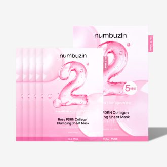 ماسک ورقه ای نامبوزین شماره 2 حاوی PDRN + Collagen