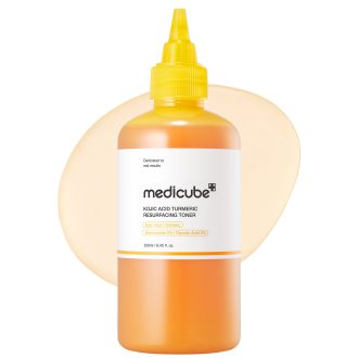 تونر لایه بردار و روشن کننده کوجیک اسید و زرد چوبه مدی کیوب 250ml