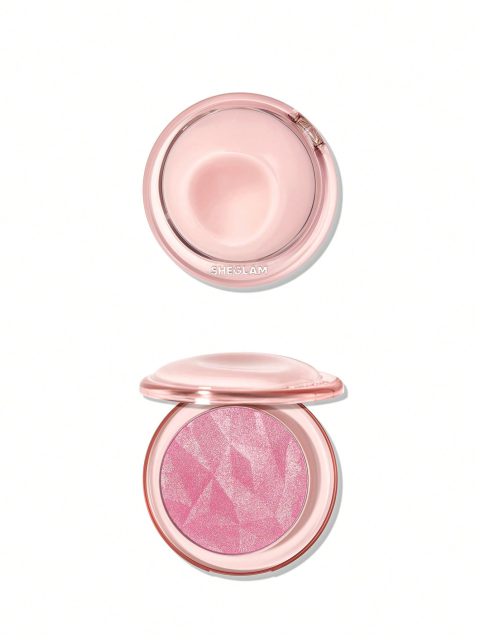 رژگونه هایلایتر شیگلم مدل Crystal Intentions رنگ Rose Quarts