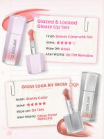 تینت لب براق شیگلم مدل Glazed & Locked رنگ Fire Within