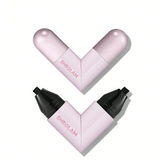 خط چشم استمپی دوطرفه شیگلم مدل Insta-Wing Heart Stamp