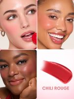 رژگونه مایع شیگلم مدل Squeeze & Dot رنگ Chili Rouge