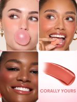 رژگونه مایع شیگلم مدل Squeeze & Dot رنگ Corally Yours