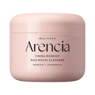 شوینده موچی آرنسیا مدل برنج و رزهیپ آبرسان و روشن کننده پوست Arencia Fresh Roship Rice Mochi Cleanser