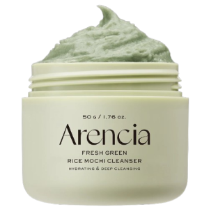 شوینده موچی برنج و چای سبز آرنسیا تسکین دهنده و کنترل چربی پوست Arencia Fresh Green Rice Mochi Cleanser