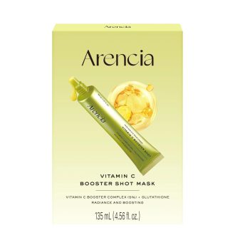 ماسک ورقه ای ویتامین سی آرنسیا بسته 5عددی Vitamin C Booster Shot
