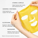 ماسک ورقه ای ویتامین سی آرنسیا بسته 5عددی Vitamin C Booster Shot